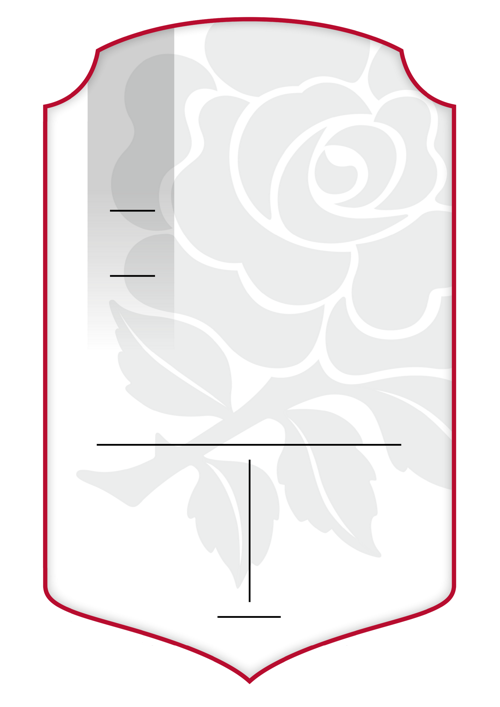 England 3 card design