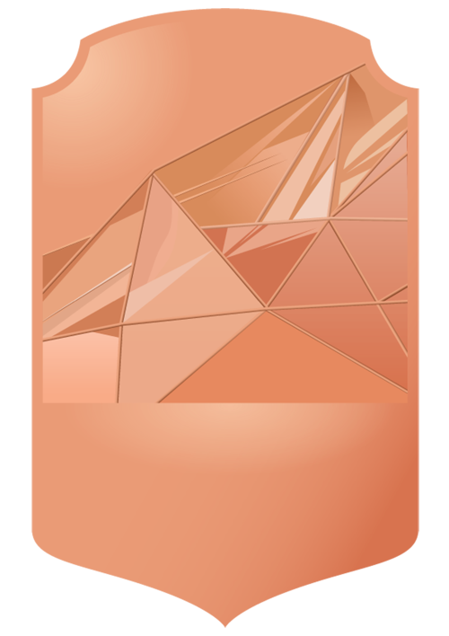 Rare Bronze 25 card design